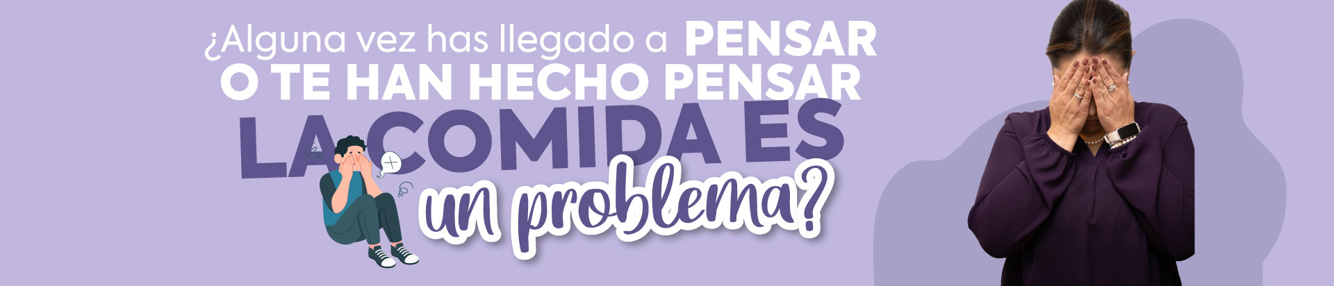 ¿la comida es un problema?